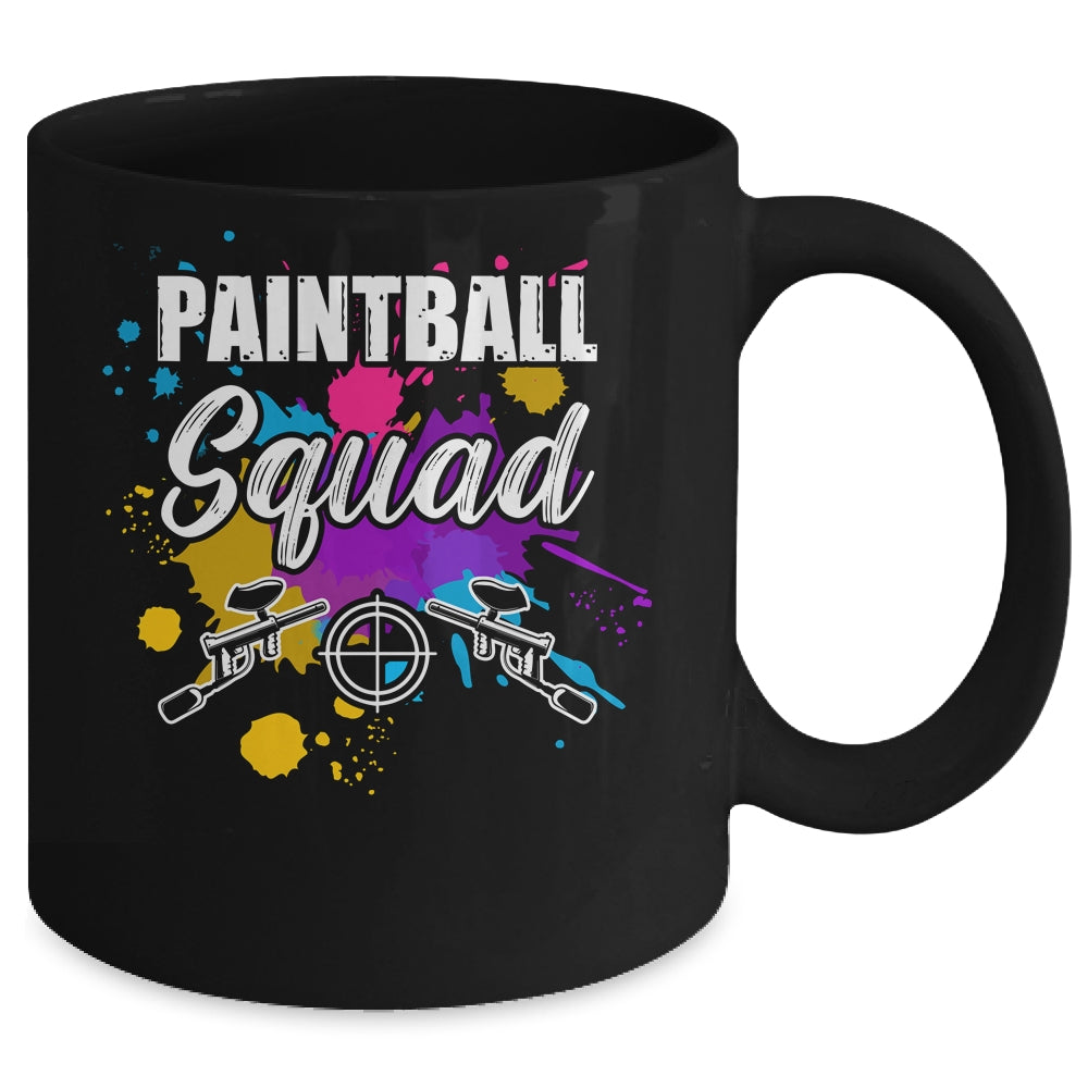Paintball Squad Matching Birthday Party Family Team Game Mug | teecentury