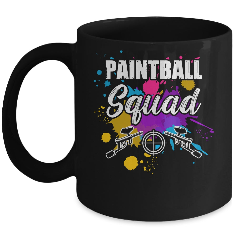 Paintball Squad Matching Birthday Party Family Team Game Mug | teecentury