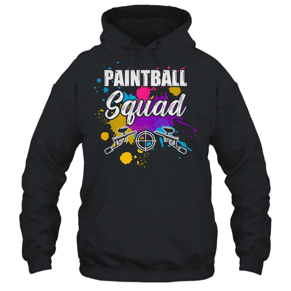 Paintball Squad Matching Birthday Party Family Team Game Shirt & Tank Top | teecentury