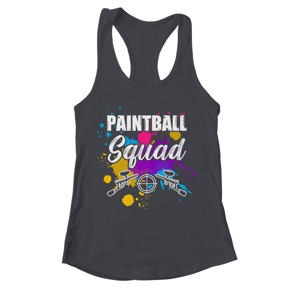 Paintball Squad Matching Birthday Party Family Team Game Shirt & Tank Top | teecentury