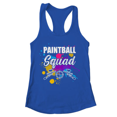 Paintball Squad Matching Birthday Party Family Team Game Shirt & Tank Top | teecentury