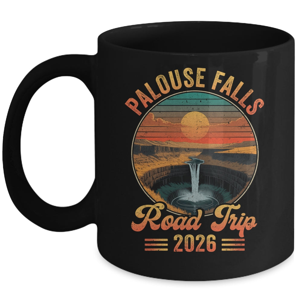 Palouse Falls Road Trip 2026 Summer Vacation Family Matching Mug | teecentury