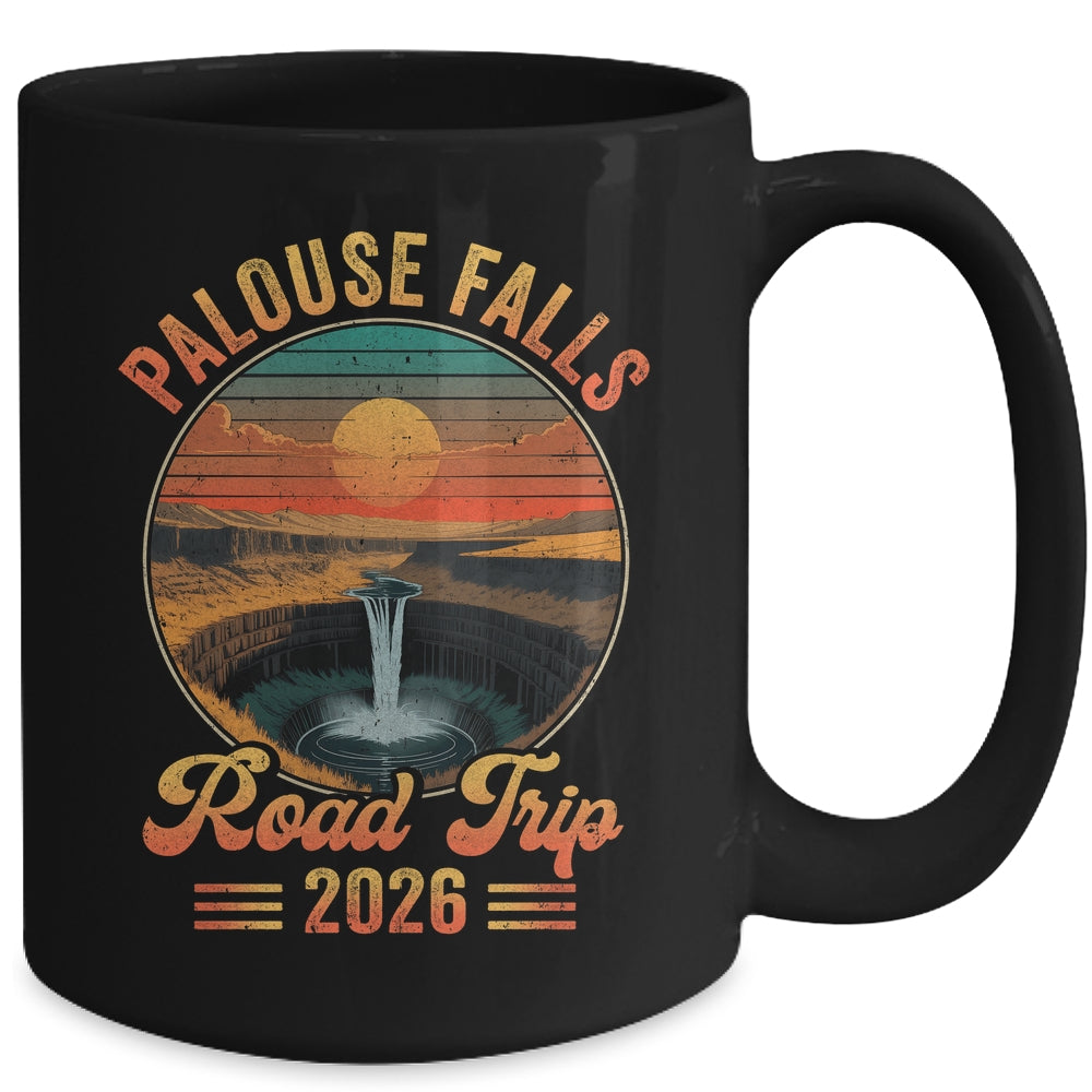 Palouse Falls Road Trip 2026 Summer Vacation Family Matching Mug | teecentury