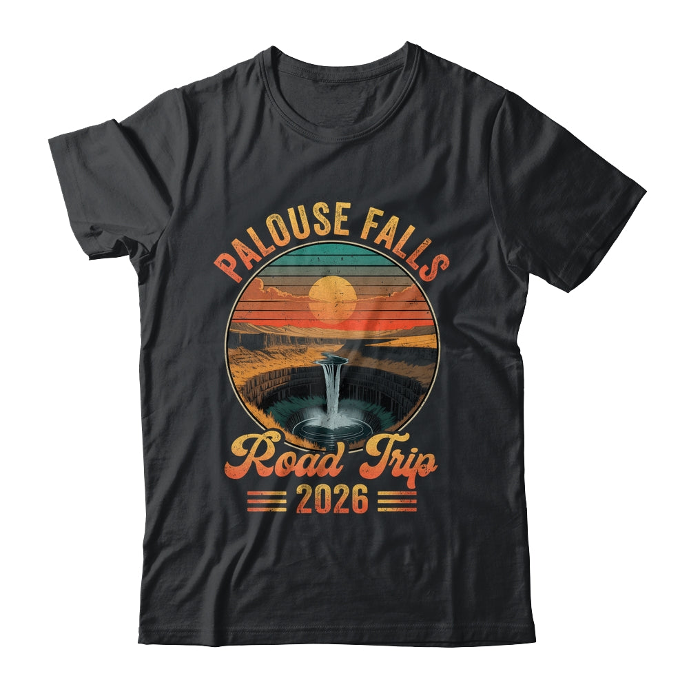 Palouse Falls Road Trip 2026 Summer Vacation Family Matching Shirt & Tank Top | teecentury