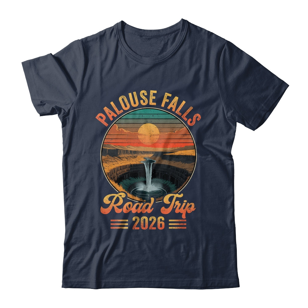 Palouse Falls Road Trip 2026 Summer Vacation Family Matching Shirt & Tank Top | teecentury