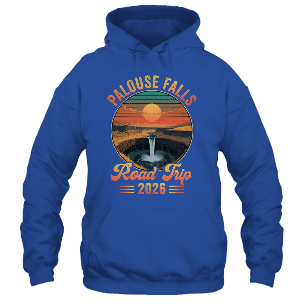 Palouse Falls Road Trip 2026 Summer Vacation Family Matching Shirt & Tank Top | teecentury
