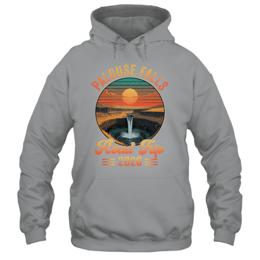 Palouse Falls Road Trip 2026 Summer Vacation Family Matching Shirt & Tank Top | teecentury