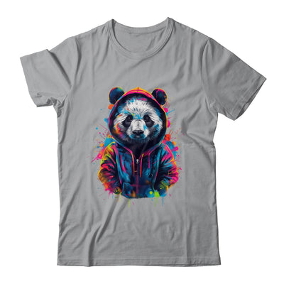 Panda Art Colourful Animal Panda For Men Women Boy Girls Shirt & Tank Top | teecentury