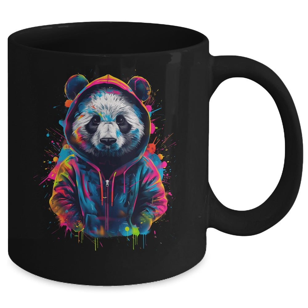 Panda Art Colourful Animal Panda For Men Women Boy Girls Mug | teecentury