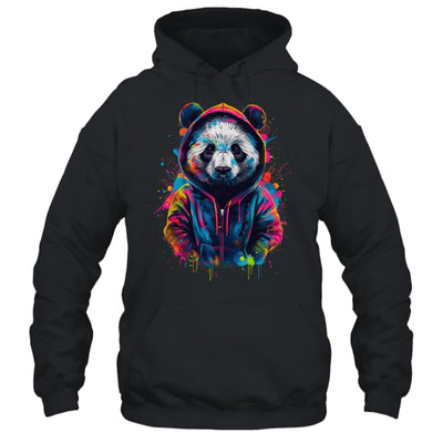 Panda Art Colourful Animal Panda For Men Women Boy Girls Shirt & Tank Top | teecentury