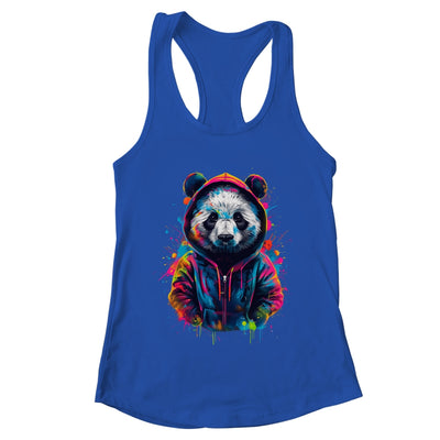 Panda Art Colourful Animal Panda For Men Women Boy Girls Shirt & Tank Top | teecentury