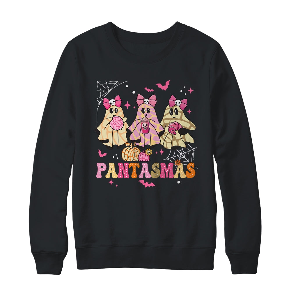Pantasmas Ghost Funny Spooky Conchas Mexican Halloween Ghost Shirt & Sweatshirt | teecentury