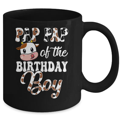 Pap Pap Of The Birthday Boy Cow Farm 1st Birthday Boy Mug | teecentury