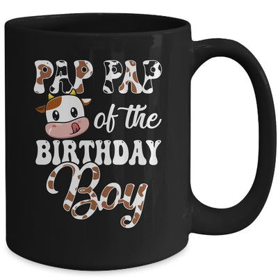 Pap Pap Of The Birthday Boy Cow Farm 1st Birthday Boy Mug | teecentury