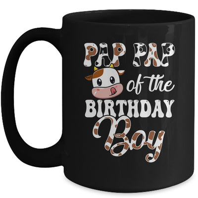 Pap Pap Of The Birthday Boy Cow Farm 1st Birthday Boy Mug | teecentury