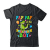 Pap Pap Of The Birthday Boy T-Rex Dinosaur Birthday Party Shirt & Hoodie | teecentury