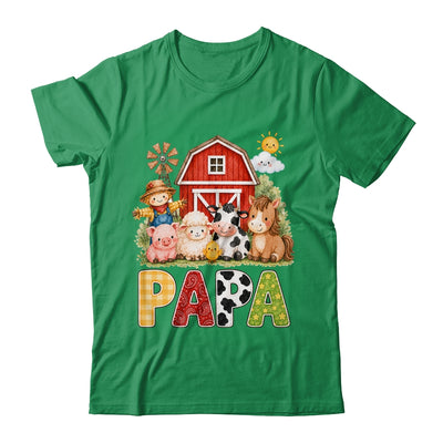 Papa Farm Cow 1St Birthday Girl Boy Matching Family Shirt & Hoodie | teecentury