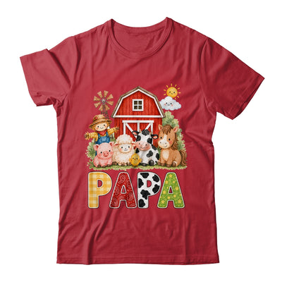 Papa Farm Cow 1St Birthday Girl Boy Matching Family Shirt & Hoodie | teecentury
