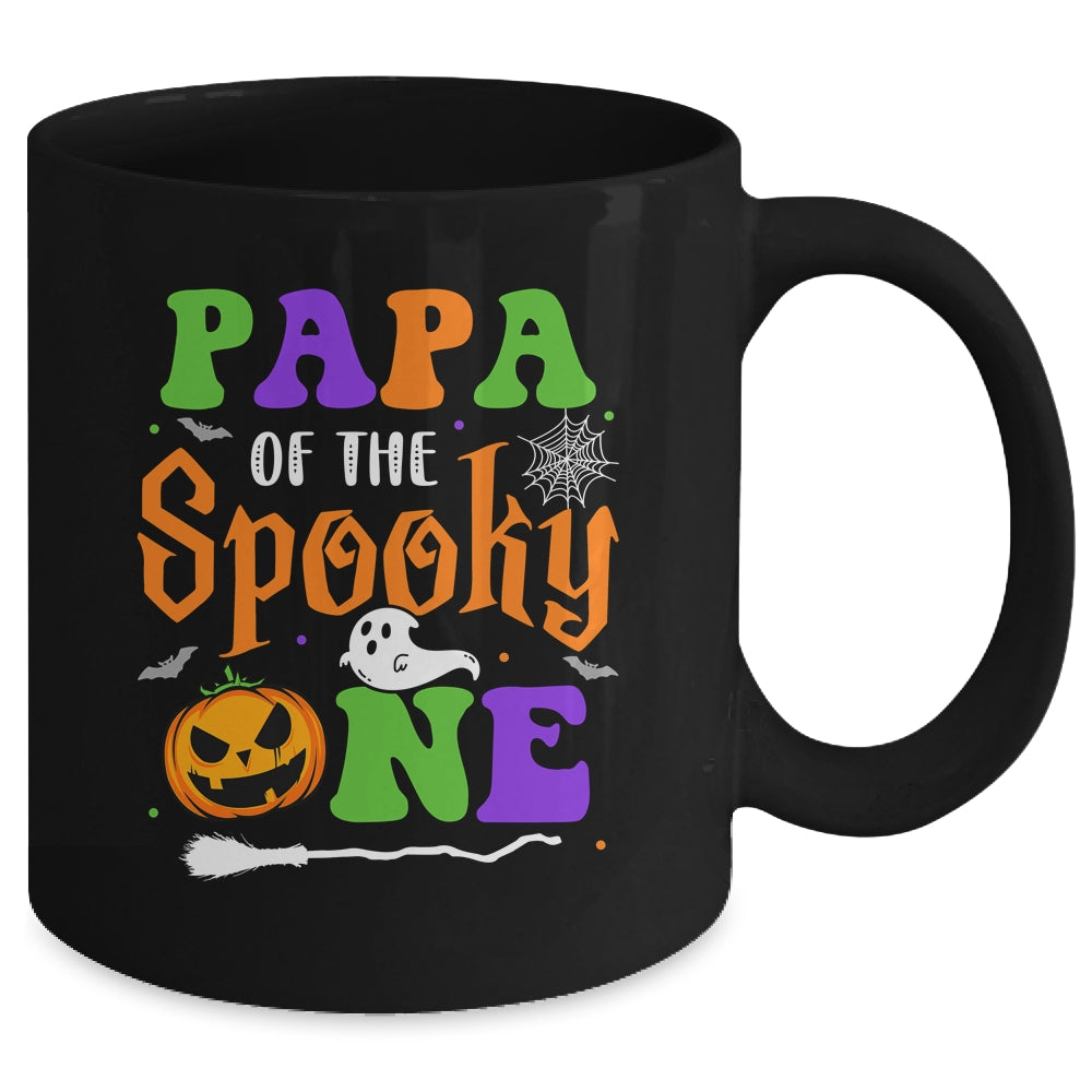 Papa Halloween 1st Birthday Boy Matching Family Spooky One Mug | teecentury