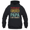 Papa Is My Favorite Name Funny Father's Day Papa Shirt & Hoodie | teecentury