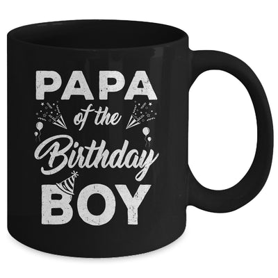Papa Of The Birthday Boy Matching Family Party 1st Birthday Mug | teecentury