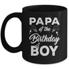 Papa Of The Birthday Boy Matching Family Party 1st Birthday Mug | teecentury