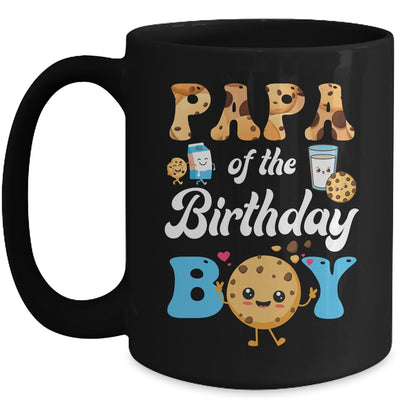 Papa Of The Birthday Boy Milk And Cookies 1st Birthday Mug | teecentury