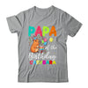 Papa Of The Birthday Capybara Girl Bday Party Family Shirt & Hoodie | teecentury