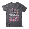 Papa Of The Birthday Cow Girl Western Cowgirl 1st Birthday Shirt & Hoodie | teecentury
