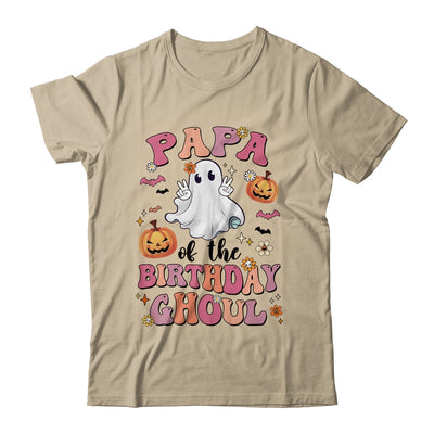 Papa Of The Birthday Ghoul Halloween Bday Boys Girls Ghost Shirt & Hoodie | teecentury