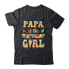 Papa Of The Birthday Girl 1st Ice Cream Party Family Shirt & Hoodie | teecentury