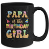 Papa Of The Birthday Girl 1st Ice Cream Party Family Mug | teecentury