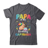 Papa Of The Birthday Girl Capybara Bday Party Family Shirt & Hoodie | teecentury