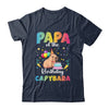 Papa Of The Birthday Girl Capybara Bday Party Family Shirt & Hoodie | teecentury