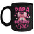 Papa Of The Birthday Girl Coquette Bow Matching Family Mug | teecentury