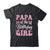 Papa Of The Birthday Girl Family Pink Coquette Bow Shirt & Hoodie | teecentury