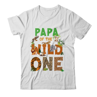 Papa Of The Birthday Wild One Safari Birthday Boy Family Shirt & Hoodie | teecentury