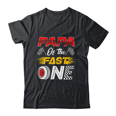 Papa Of The Fast One 1st Birthday Race Car Family Shirt & Hoodie | teecentury