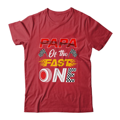 Papa Of The Fast One 1st Birthday Race Car Family Shirt & Hoodie | teecentury
