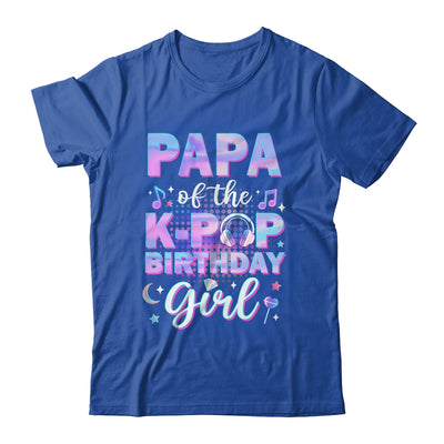 Papa Of The K-Pop Birthday Girl Matching Family Music Shirt & Hoodie | teecentury