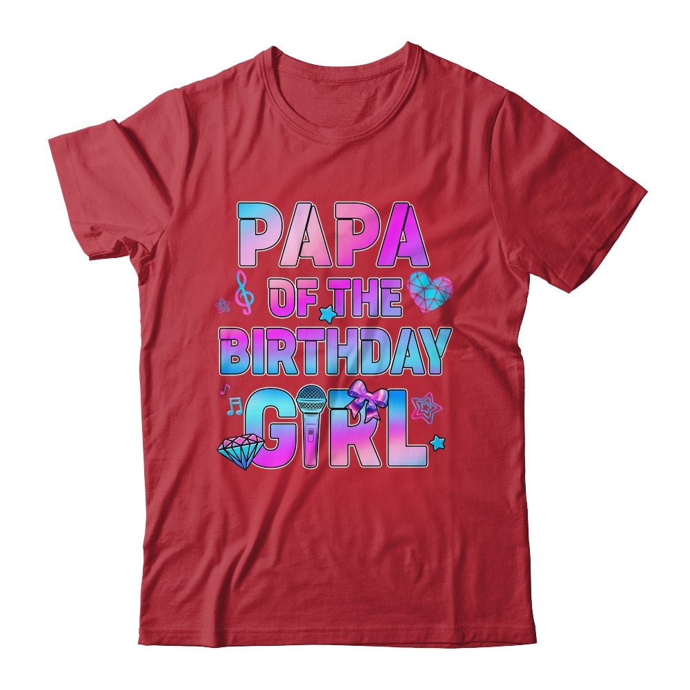 Papa Of The K-Pop Birthday Girls Korean Music Family Shirt & Hoodie | teecentury