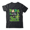 Papa Of The Three Rex Birthday Dinosaur Family Matching Shirt & Hoodie | teecentury