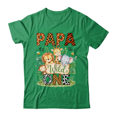 Papa Of The Wild One First Birthday Boy Jungle Safari Shirt & Hoodie | teecentury