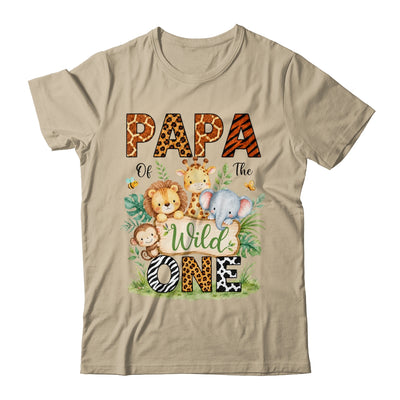 Papa Of The Wild One First Birthday Boy Jungle Safari Shirt & Hoodie | teecentury