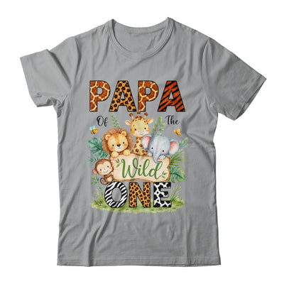 Papa Of The Wild One First Birthday Boy Jungle Safari Shirt & Hoodie | teecentury
