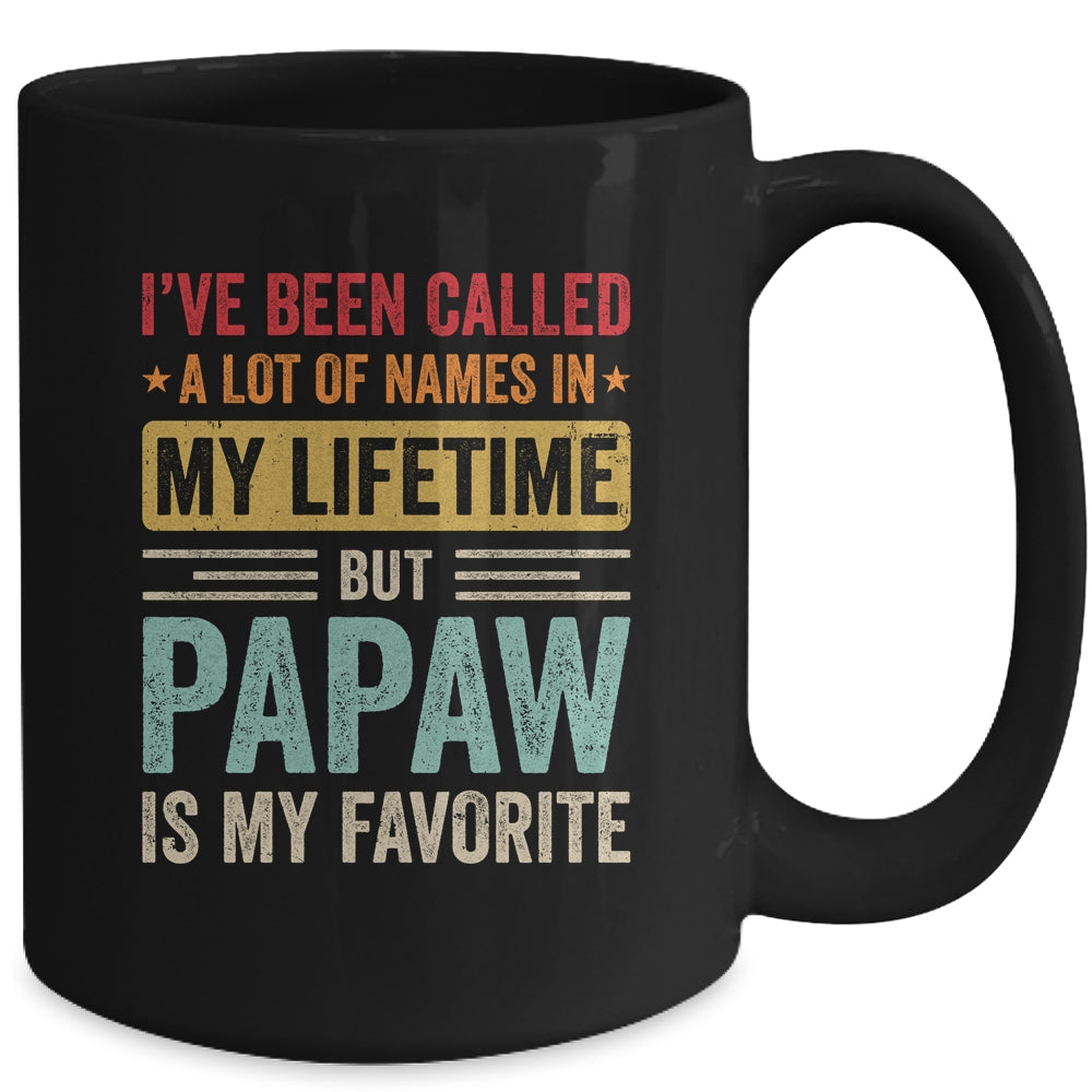 Papaw Is My Favorite Name Funny Father's Day Pawpaw Mug | teecentury