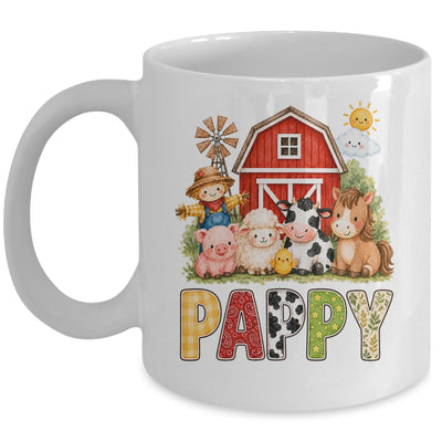 Pappy Farm Cow 1St Birthday Girl Boy Matching Family Mug | teecentury