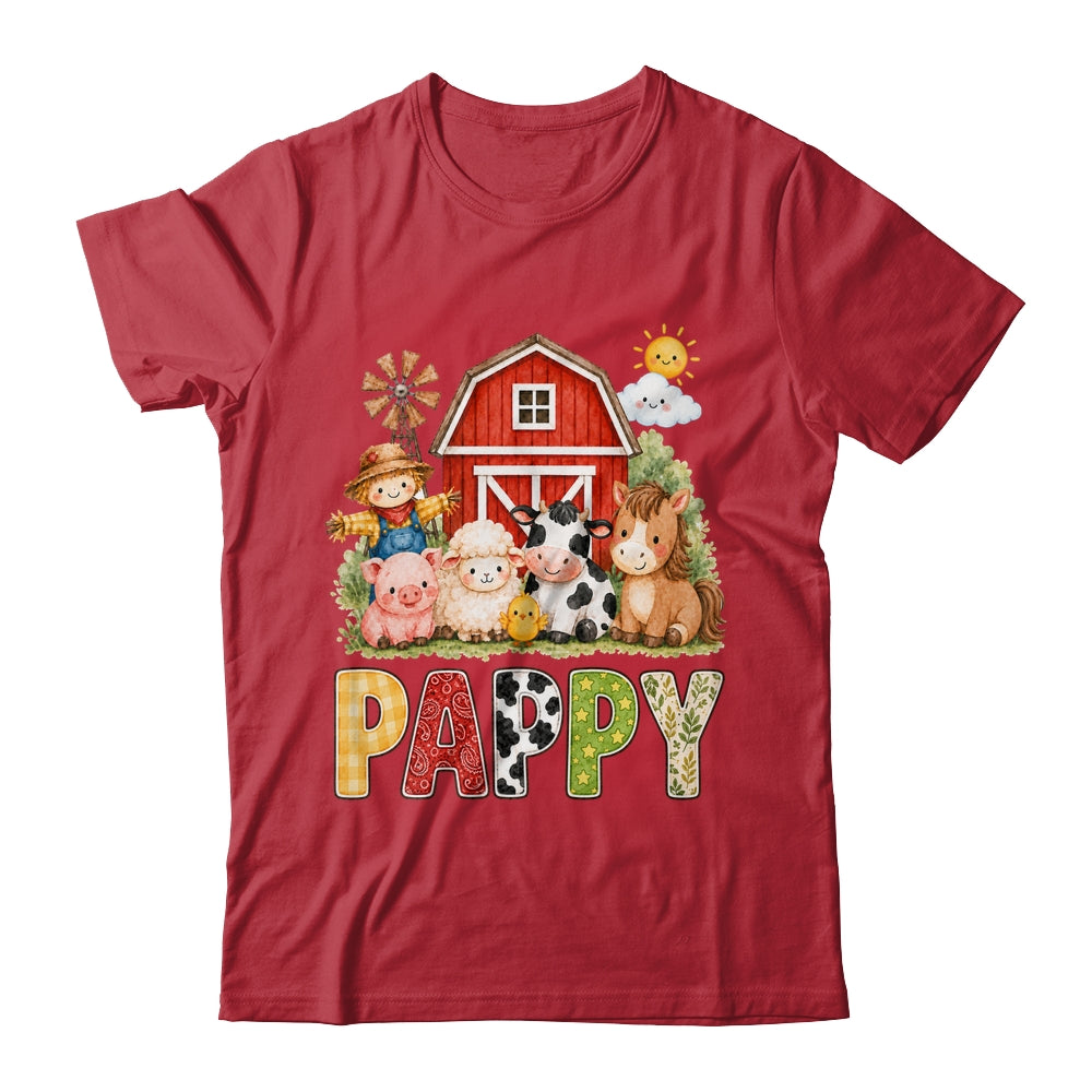 Pappy Farm Cow 1St Birthday Girl Boy Matching Family Shirt & Hoodie | teecentury