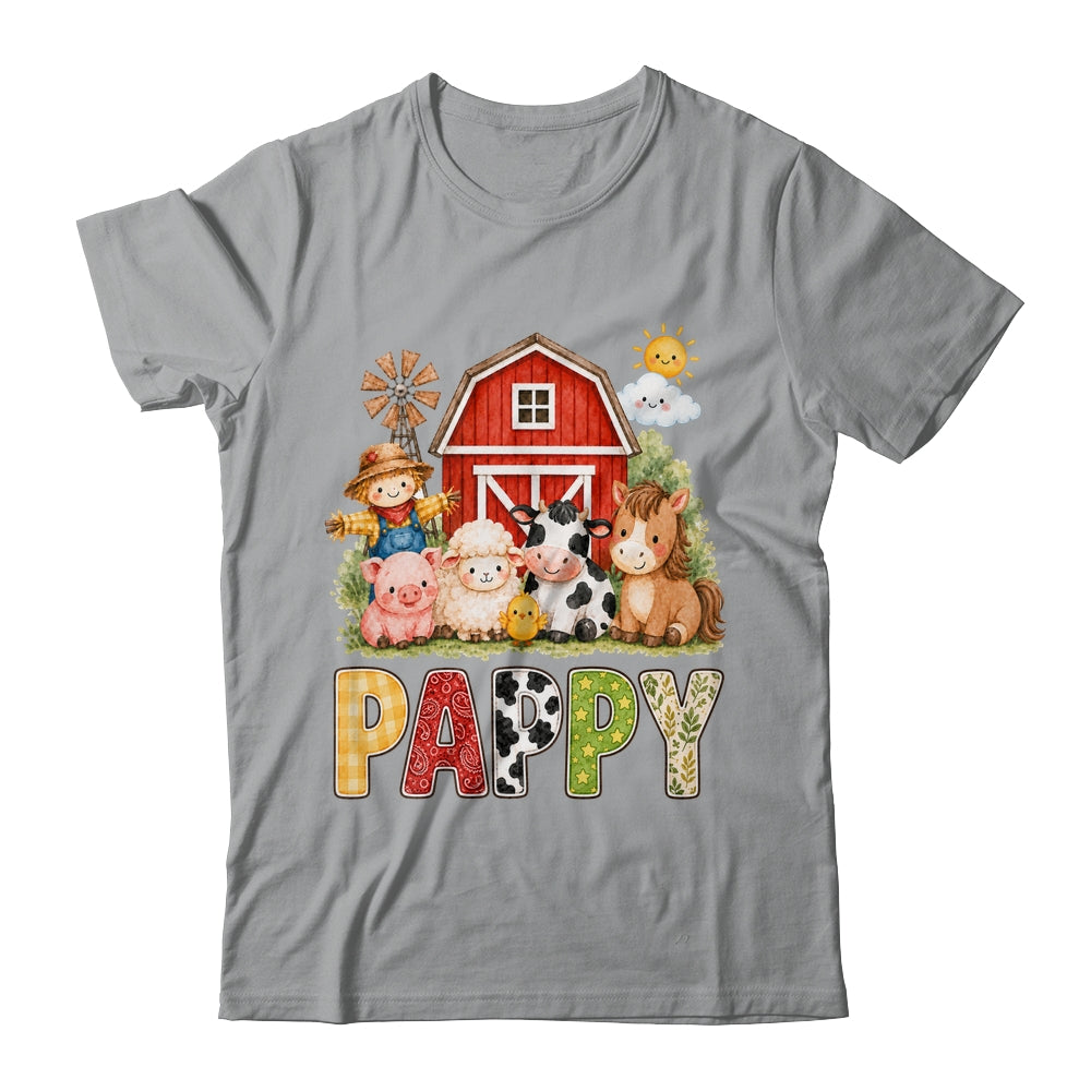 Pappy Farm Cow 1St Birthday Girl Boy Matching Family Shirt & Hoodie | teecentury