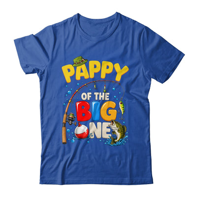 Pappy Of The Big One Fishing Birthday Boy Family Party Shirt & Hoodie | teecentury